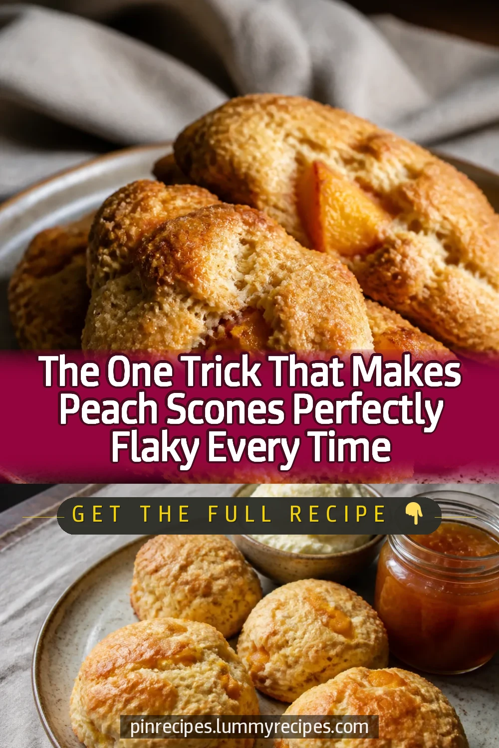 The One Trick That Makes Peach Scones Perfectly Flaky Every Time