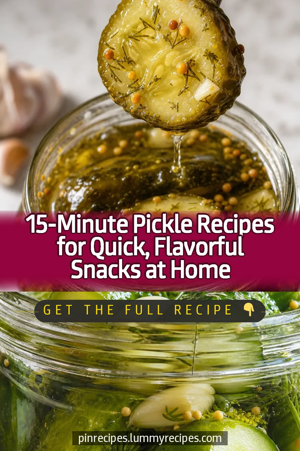 15-Minute Pickle Recipes for Quick, Flavorful Snacks at Home