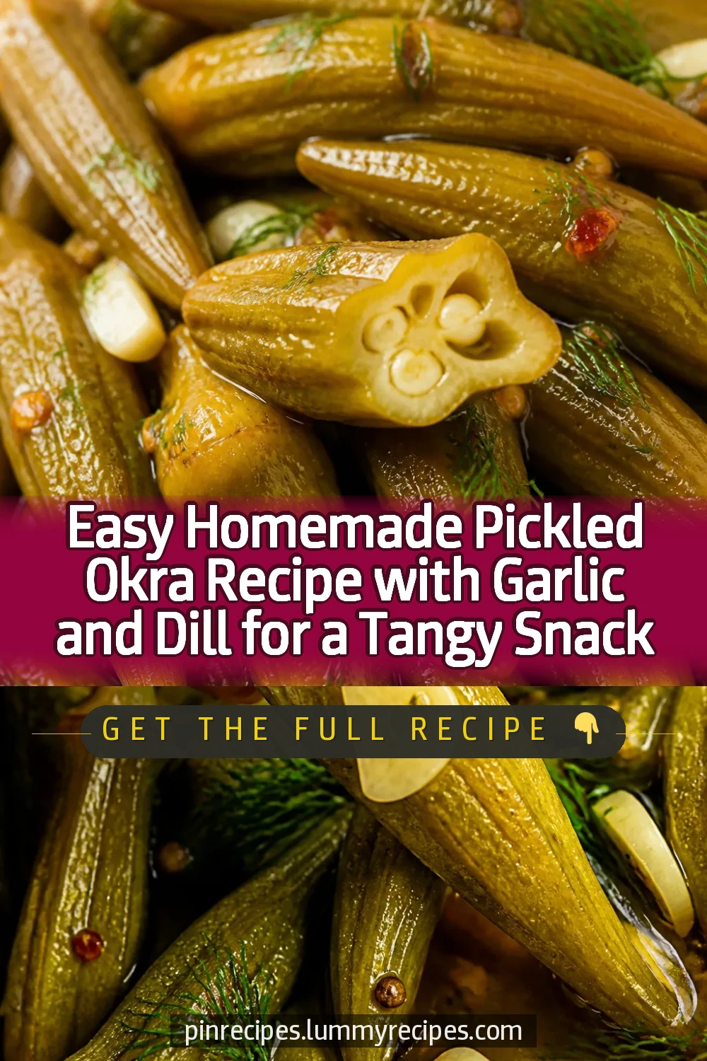 Easy Homemade Pickled Okra Recipe with Garlic and Dill for a Tangy Snack