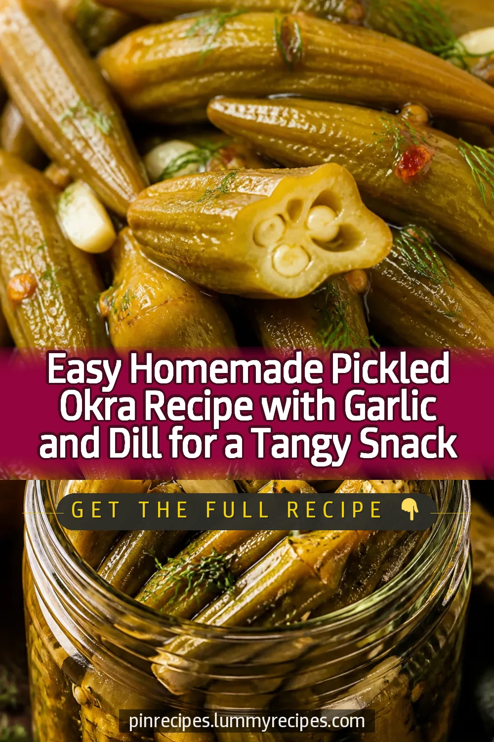Easy Homemade Pickled Okra Recipe with Garlic and Dill for a Tangy Snack