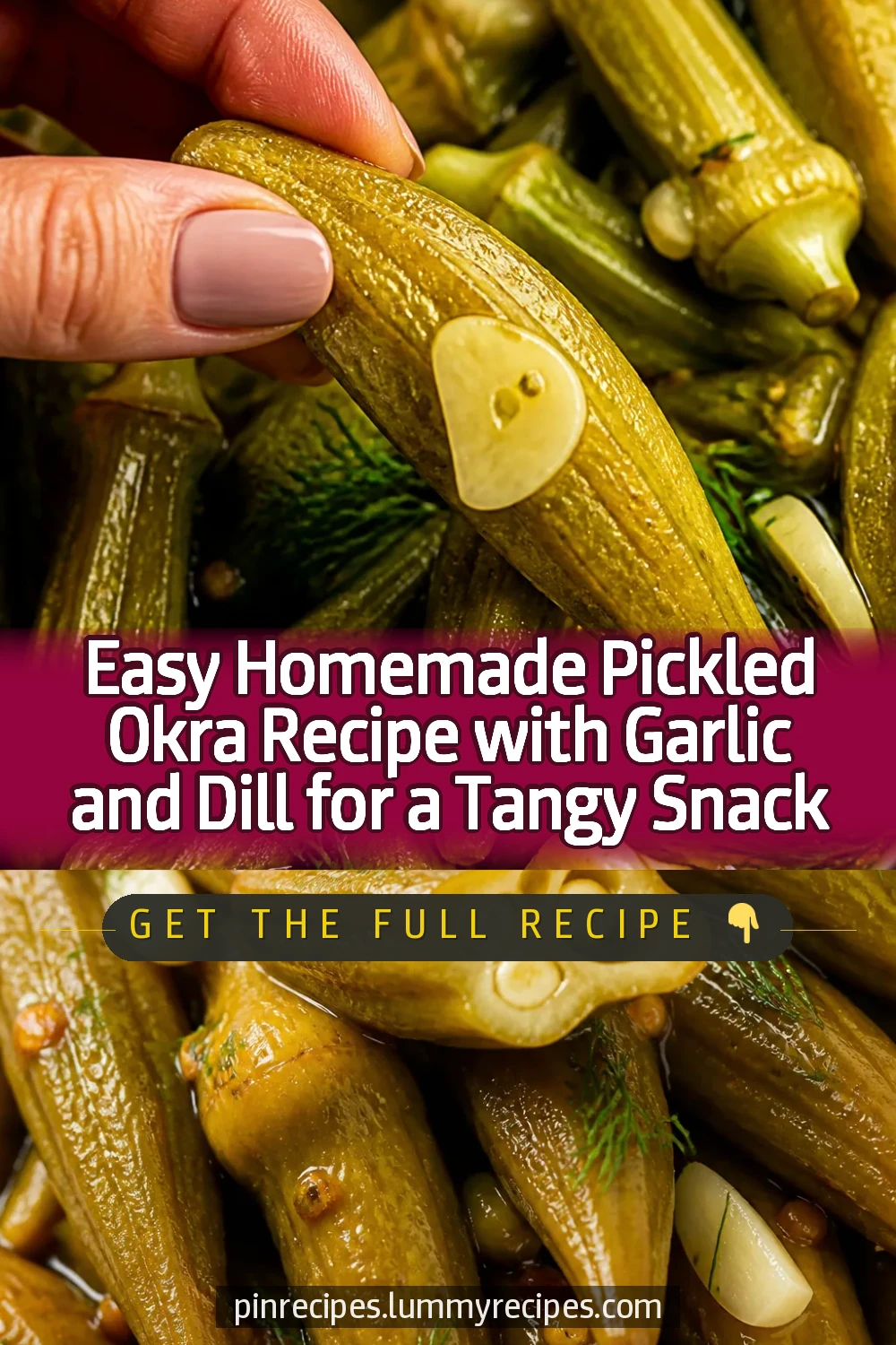 Easy Homemade Pickled Okra Recipe with Garlic and Dill for a Tangy Snack