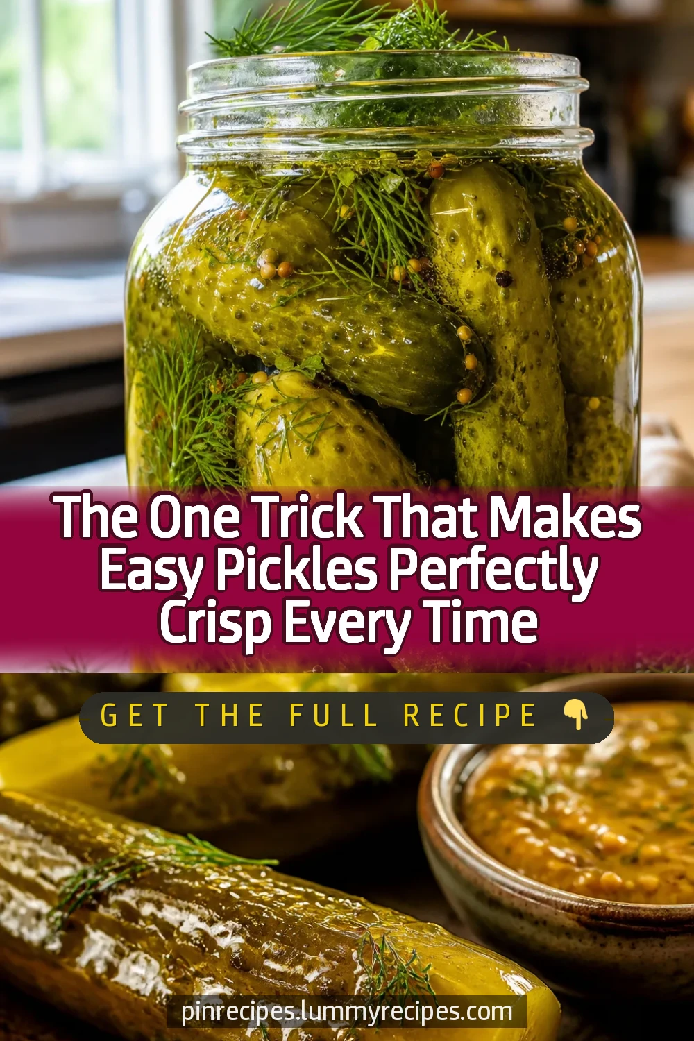 The One Trick That Makes Easy Pickles Perfectly Crisp Every Time