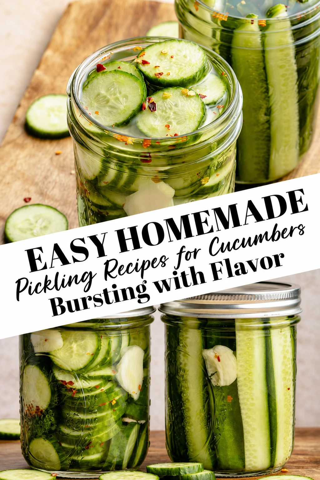 Easy Homemade Pickling Recipes for Cucumbers Bursting with Flavor