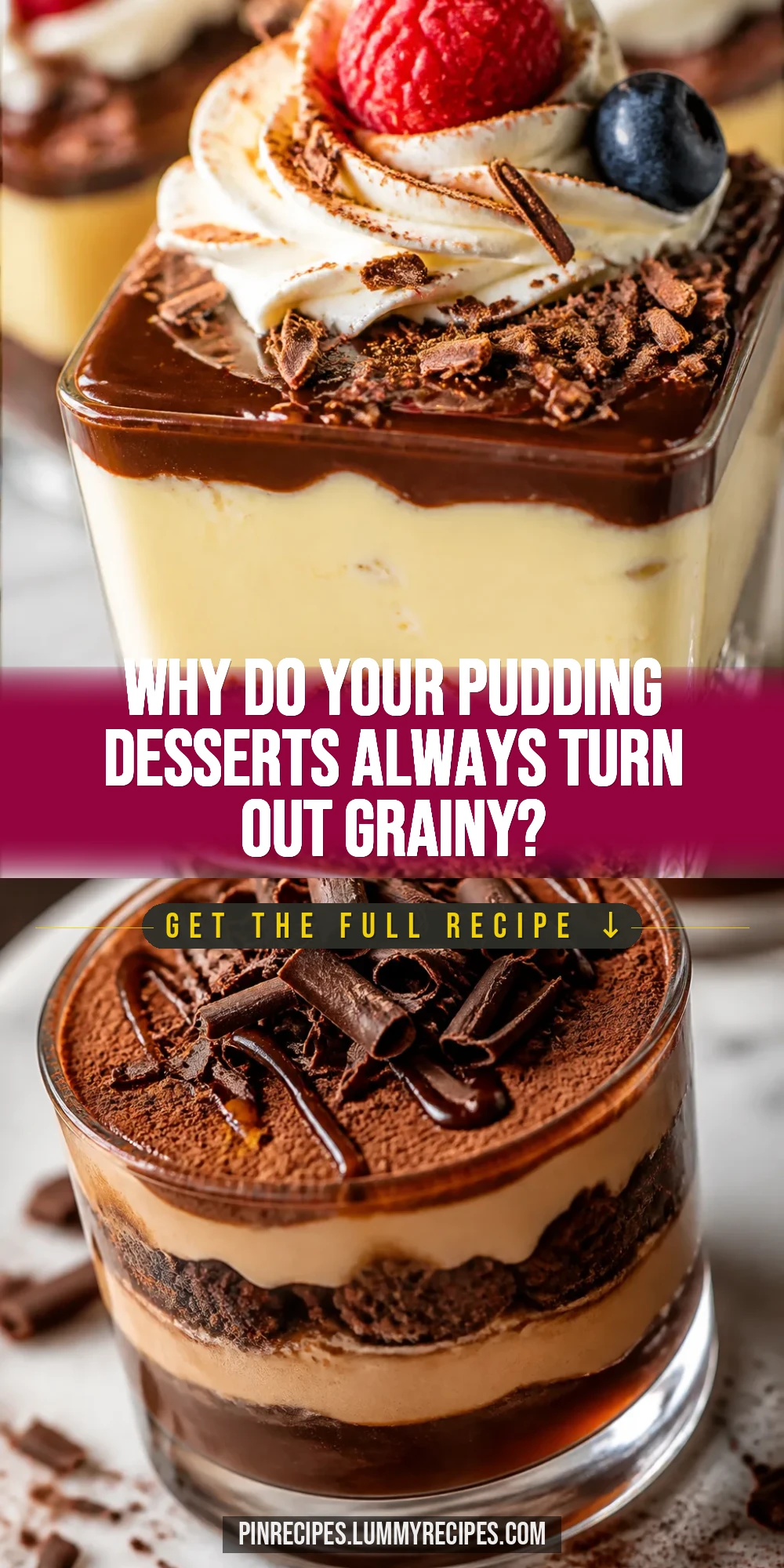 Why Do Your Pudding Desserts Always Turn Out Grainy?