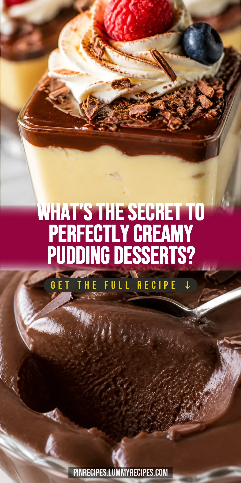 What's the Secret to Perfectly Creamy Pudding Desserts?