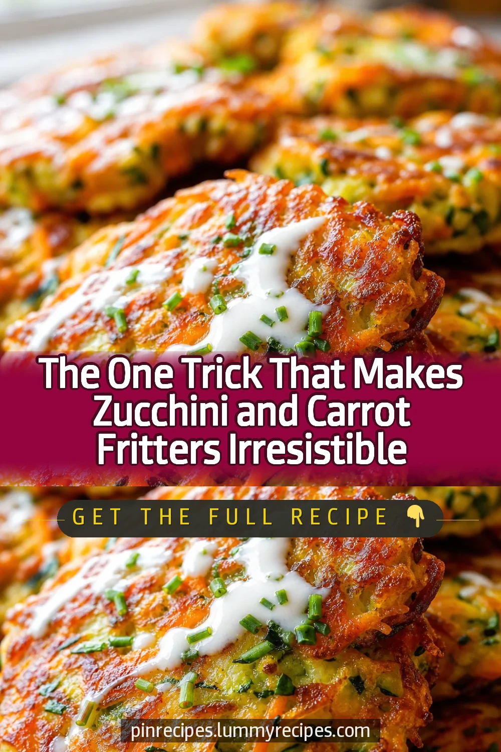 The One Trick That Makes Zucchini and Carrot Fritters Irresistible