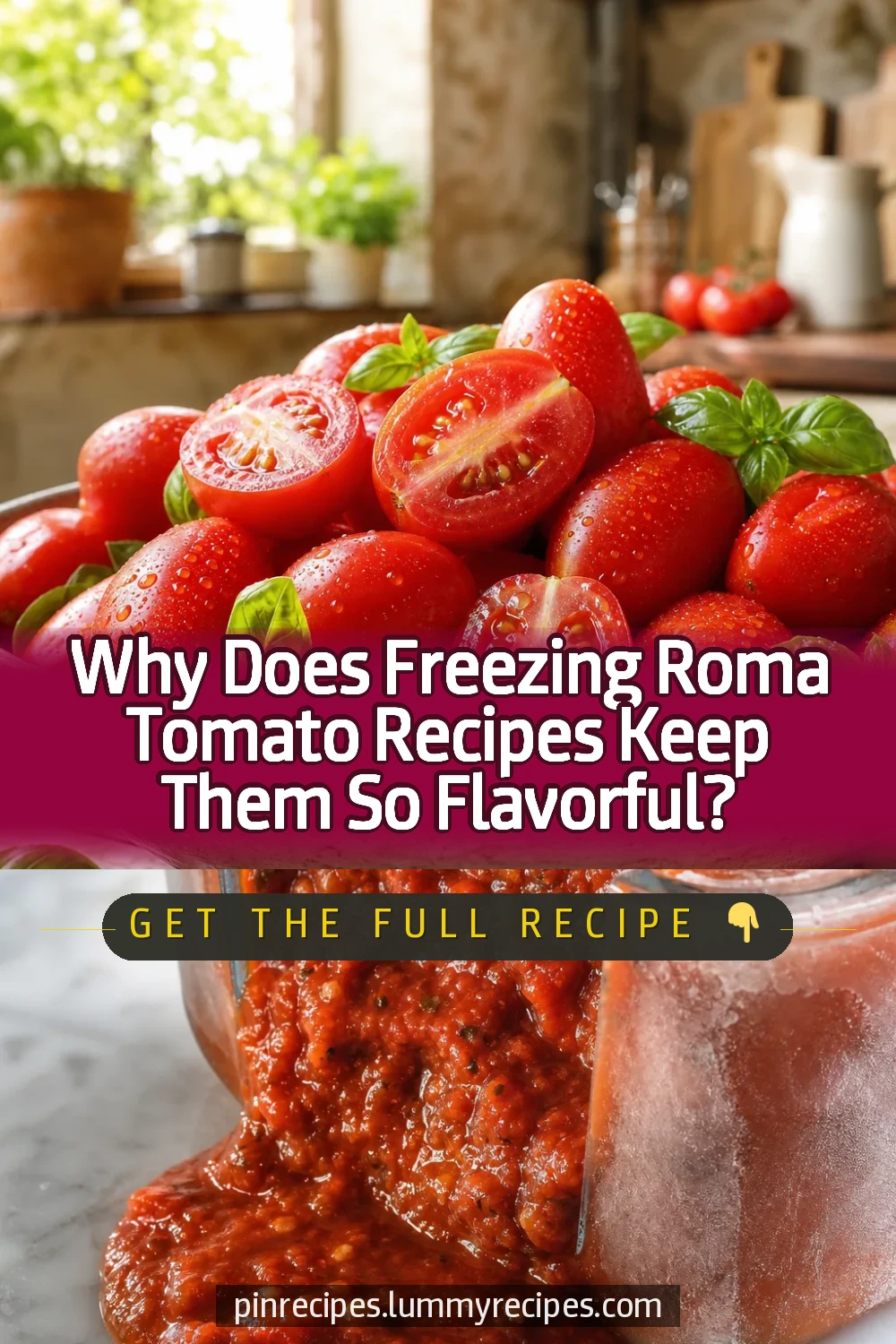 Why Does Freezing Roma Tomato Recipes Keep Them So Flavorful?