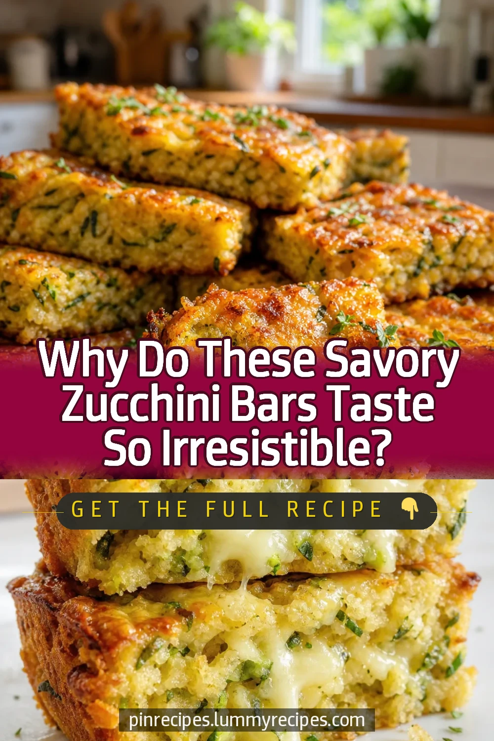 Why Do These Savory Zucchini Bars Taste So Irresistible?