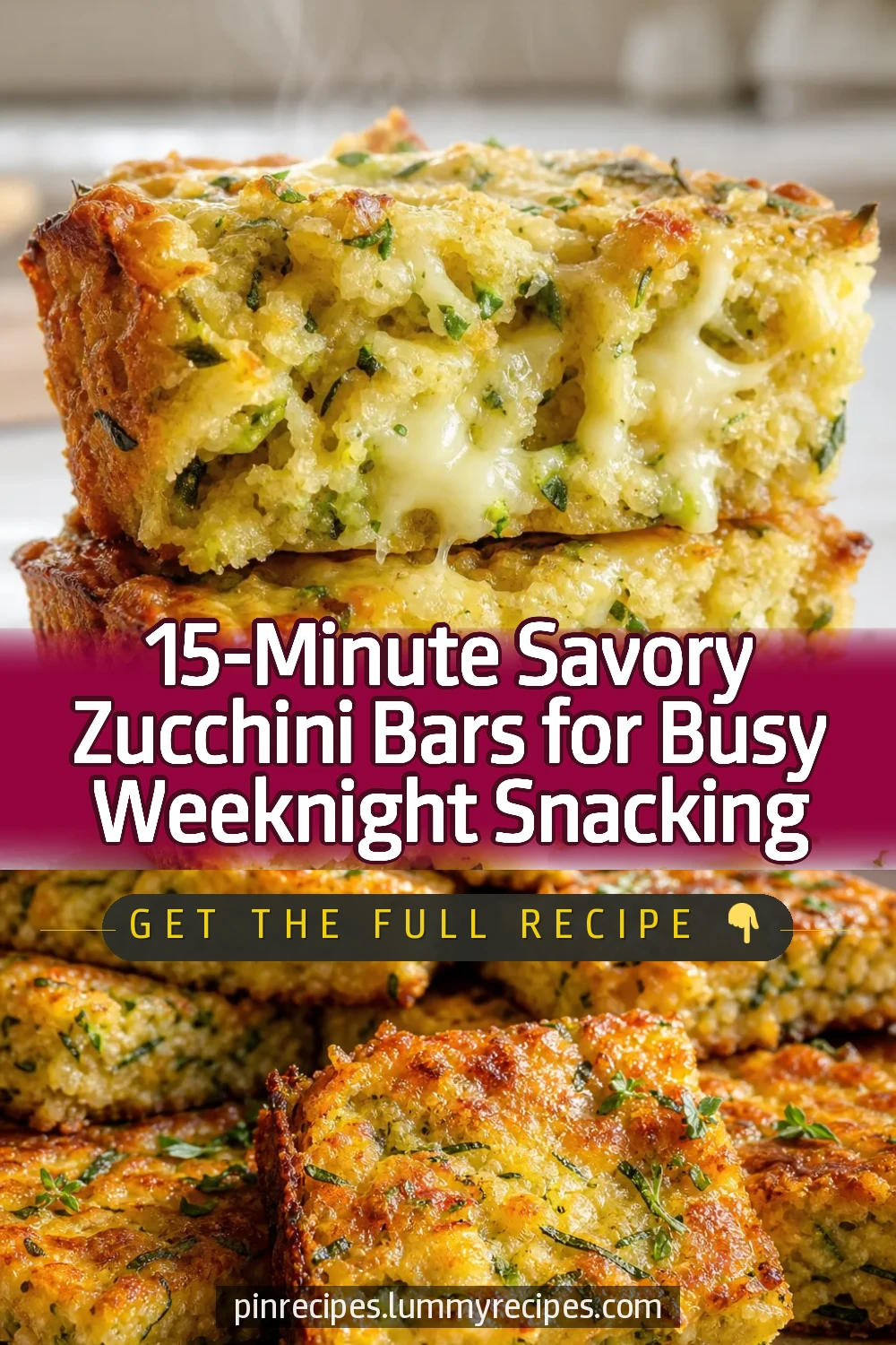 15-Minute Savory Zucchini Bars for Busy Weeknight Snacking