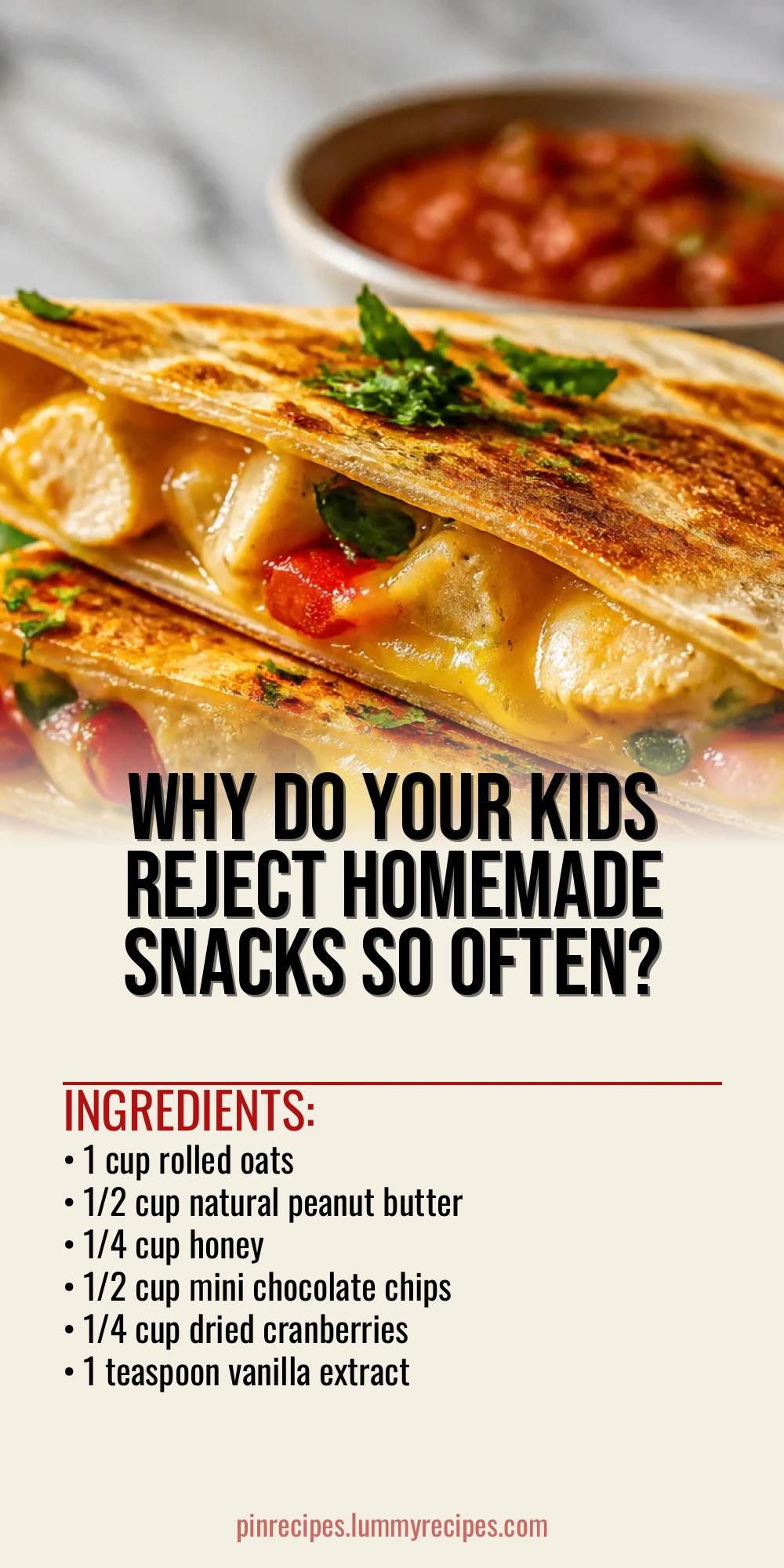 Why Do Your Kids Reject Homemade Snacks So Often?