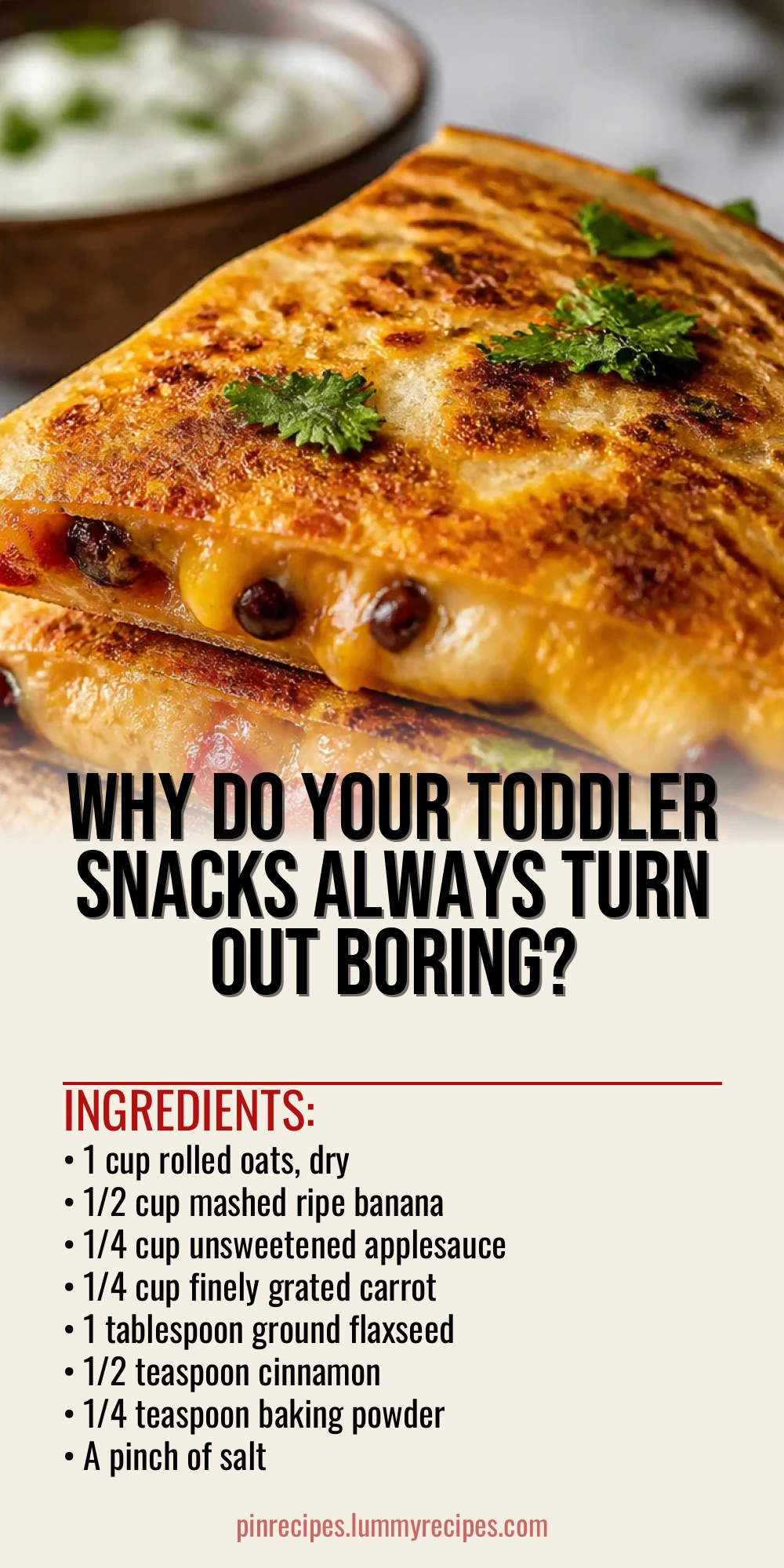 Why Do Your Toddler Snacks Always Turn Out Boring?