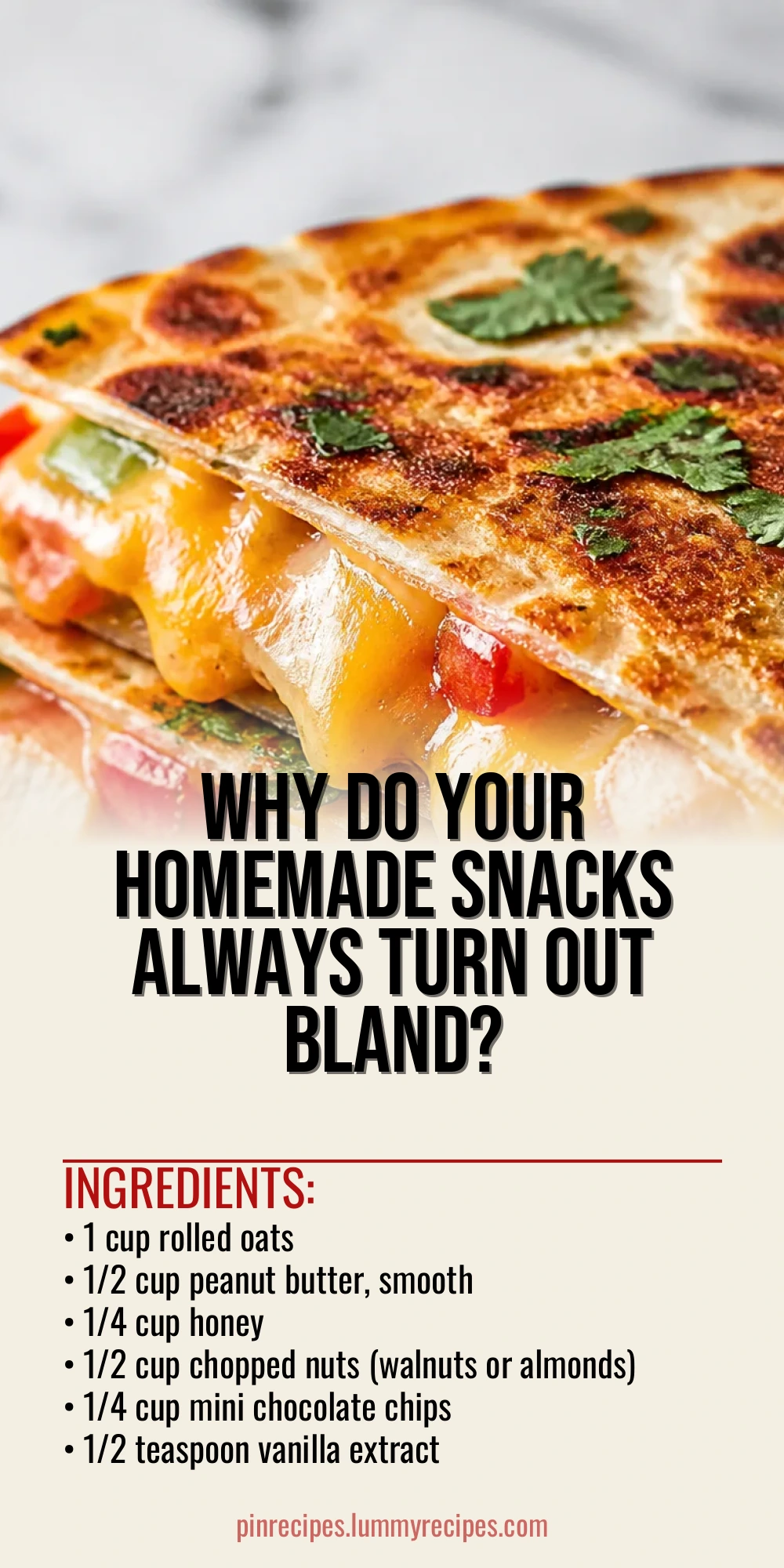 Why Do Your Homemade Snacks Always Turn Out Bland?