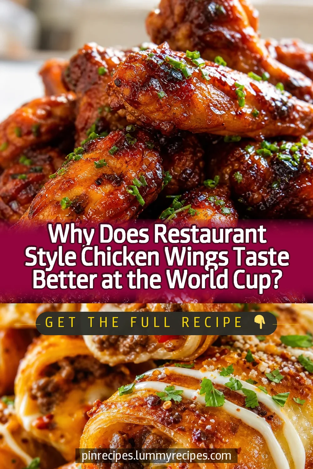 Why Does Restaurant Style Chicken Wings Taste Better at the World Cup?