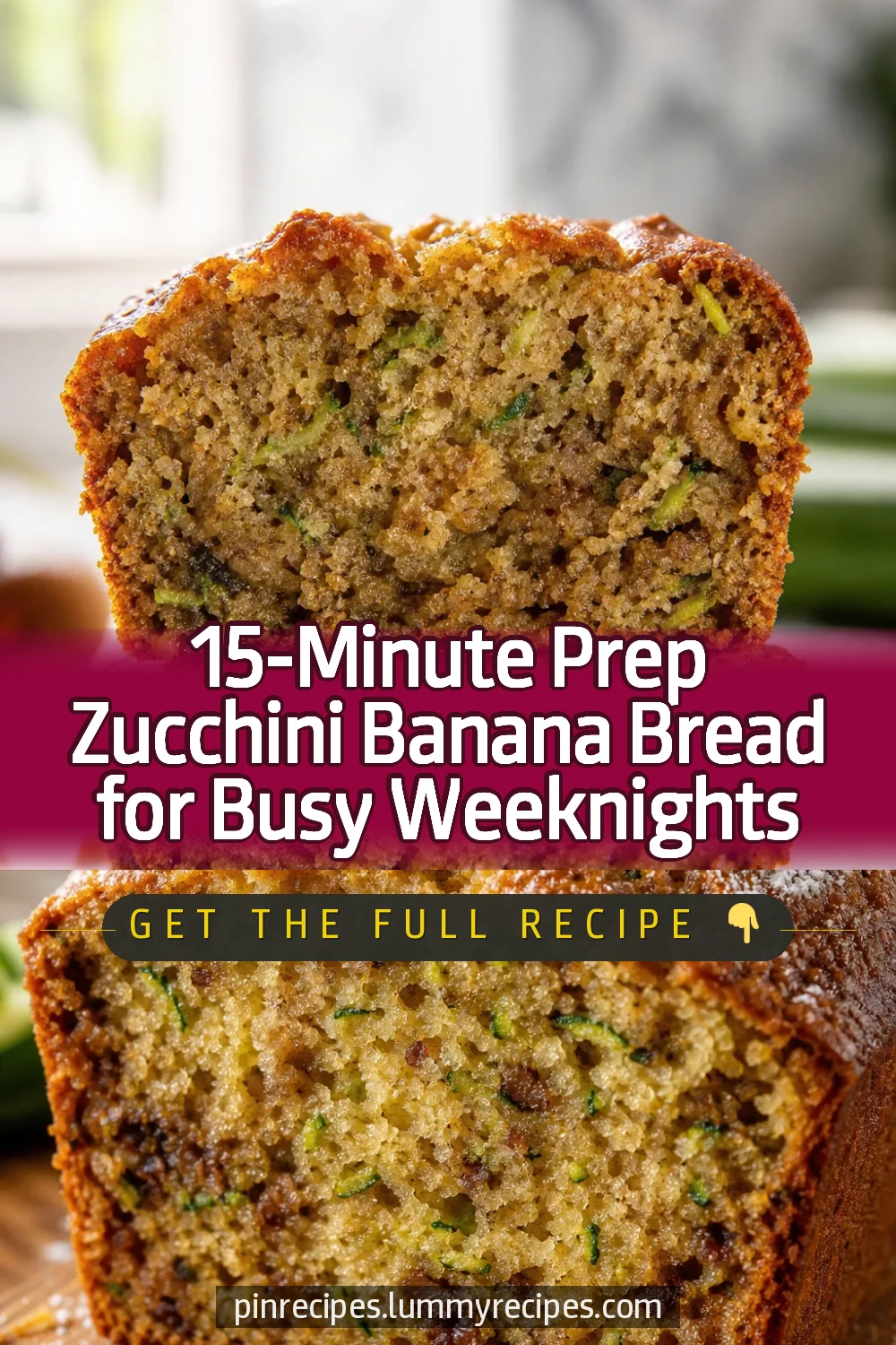 15-Minute Prep Zucchini Banana Bread for Busy Weeknights