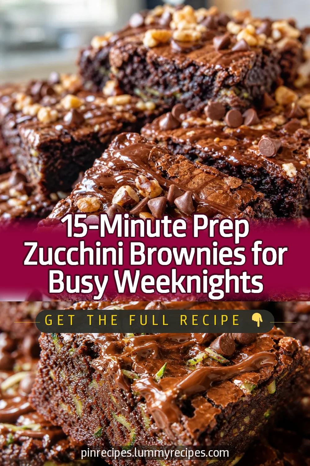 15-Minute Prep Zucchini Brownies for Busy Weeknights