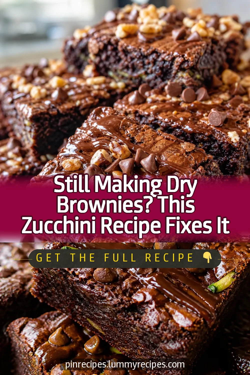 Still Making Dry Brownies? This Zucchini Recipe Fixes It