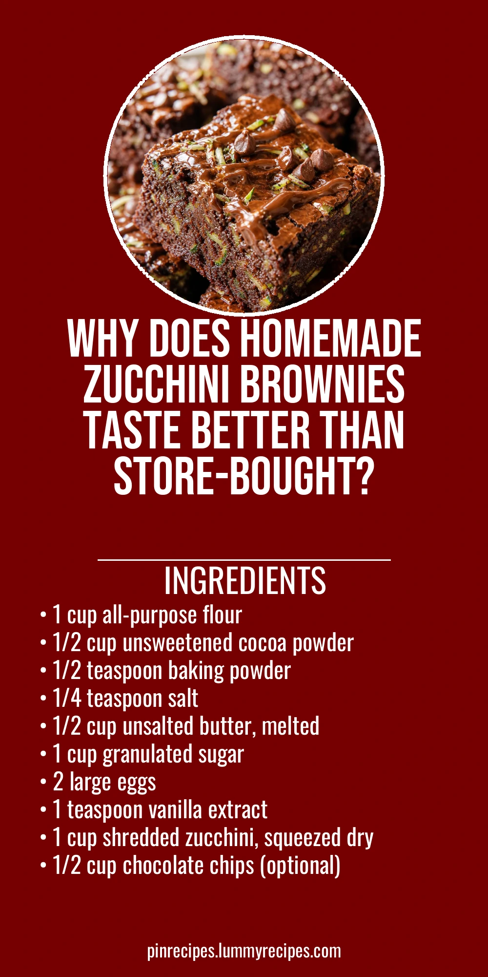 Why Does Homemade Zucchini Brownies Taste Better Than Store-Bought?