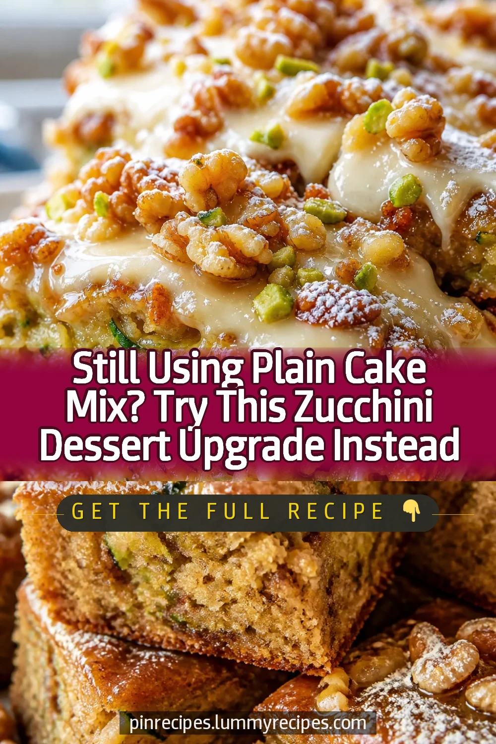 Still Using Plain Cake Mix? Try This Zucchini Dessert Upgrade Instead