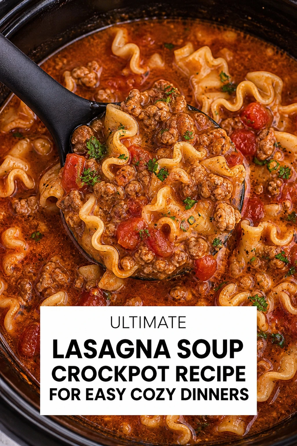 Ultimate Lasagna Soup Crockpot Recipe for Easy Cozy Dinners