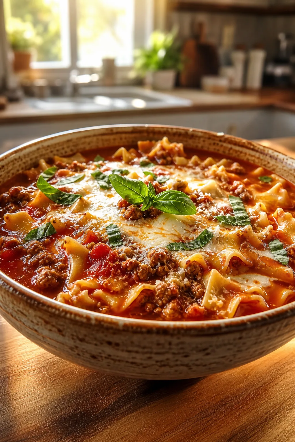 Easy Lasagna Soup Crockpot Recipe for Cozy Family Dinners