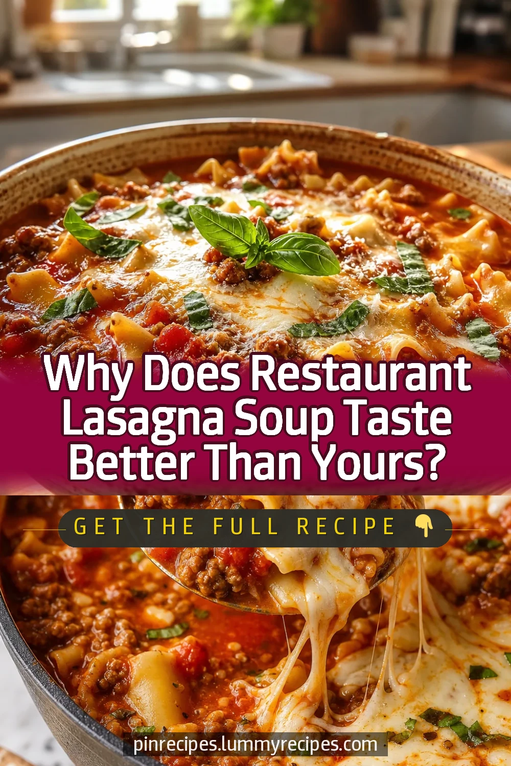 Why Does Restaurant Lasagna Soup Taste Better Than Yours?