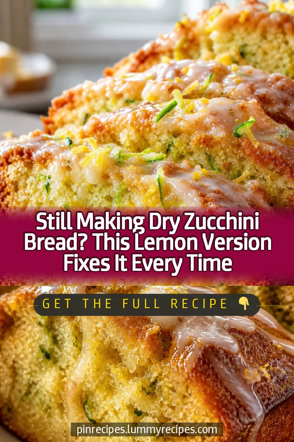 Still Making Dry Zucchini Bread? This Lemon Version Fixes It Every Time