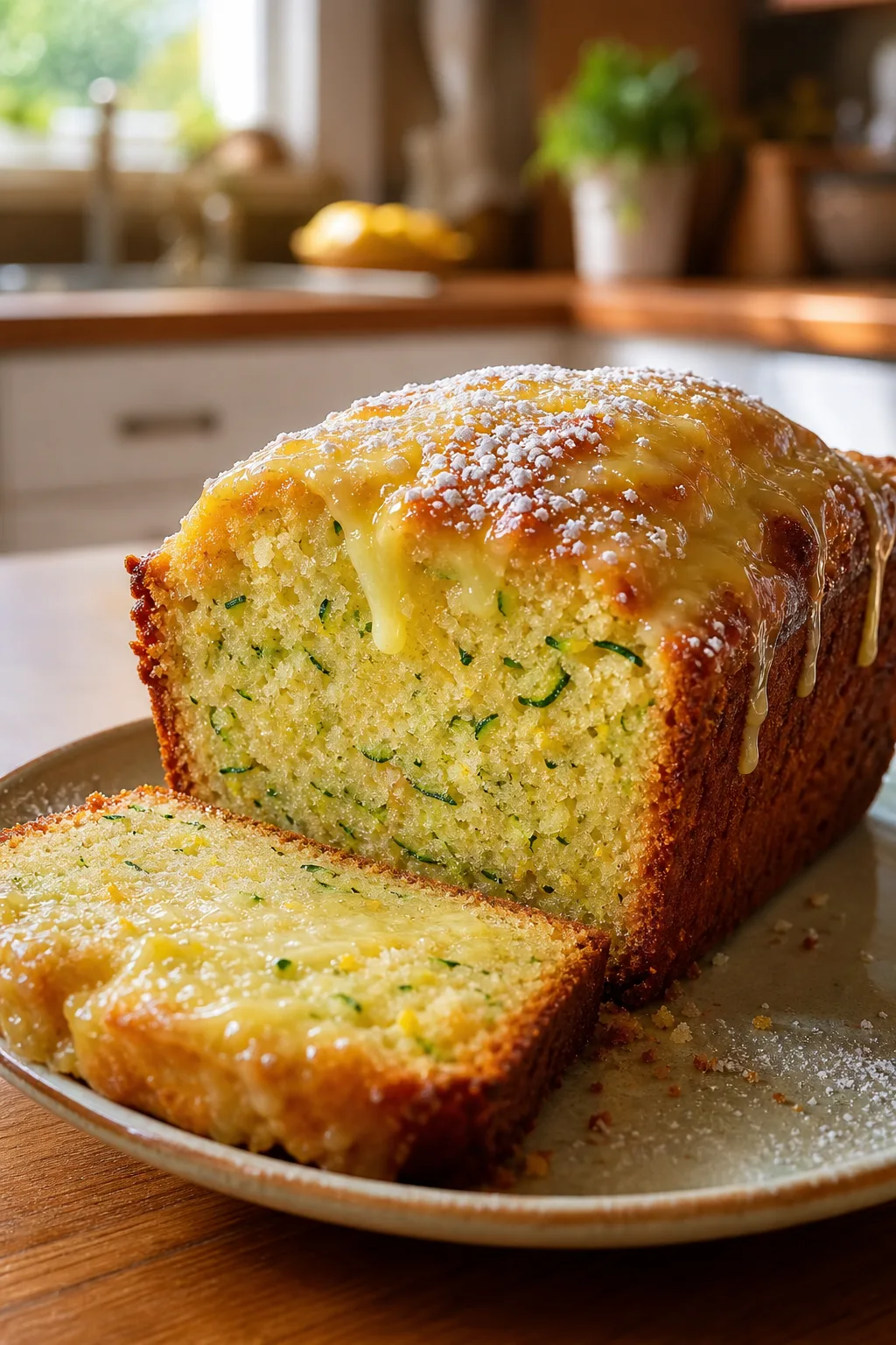 Easy Lemon Zucchini Bread With Lemon Pudding for a Moist, Flavorful Treat