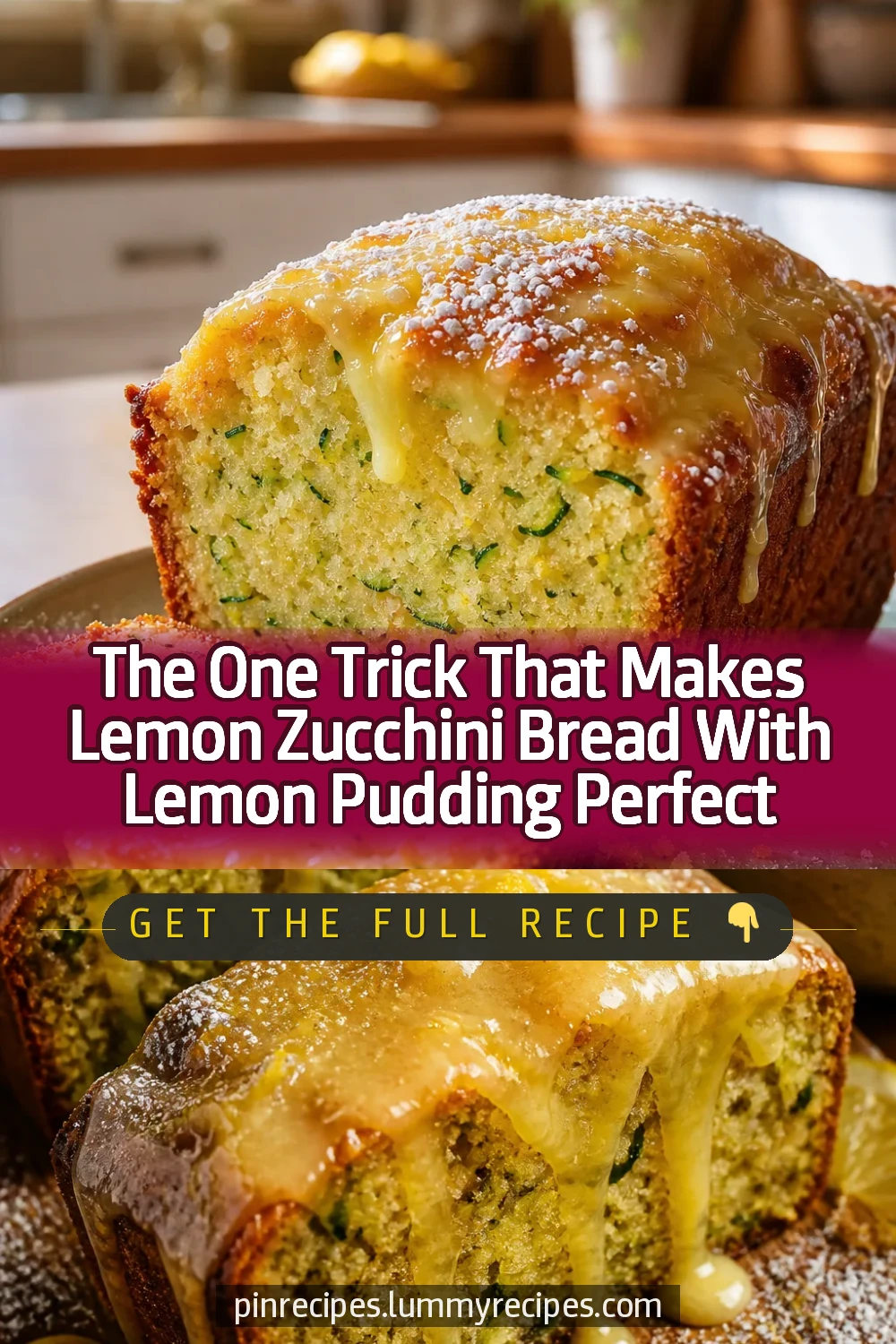 The One Trick That Makes Lemon Zucchini Bread With Lemon Pudding Perfect