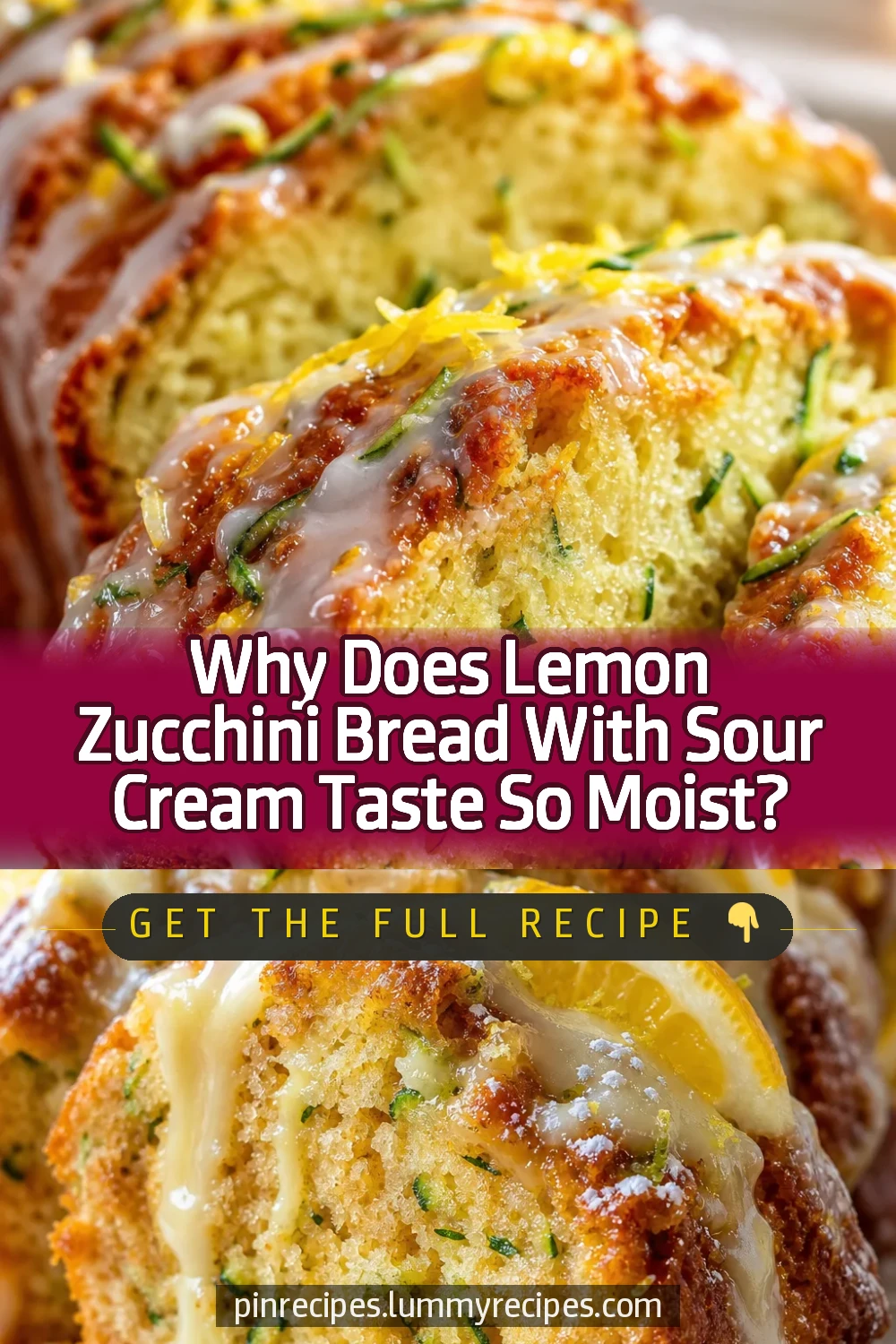 Why Does Lemon Zucchini Bread With Sour Cream Taste So Moist?