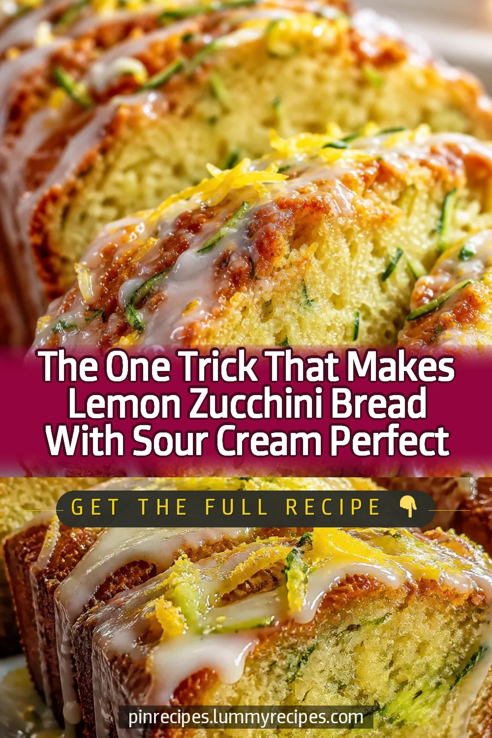 The One Trick That Makes Lemon Zucchini Bread With Sour Cream Perfect