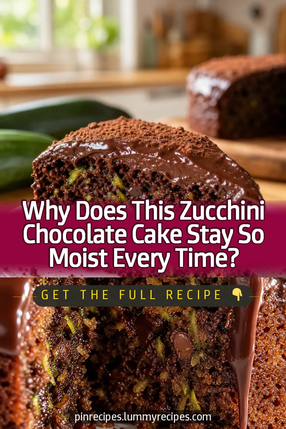 Why Does This Zucchini Chocolate Cake Stay So Moist Every Time?