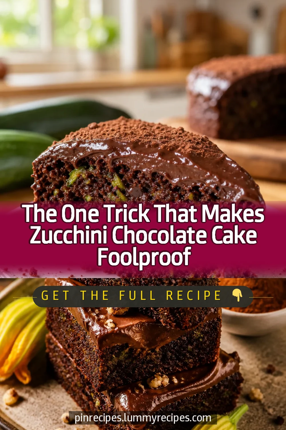 The One Trick That Makes Zucchini Chocolate Cake Foolproof