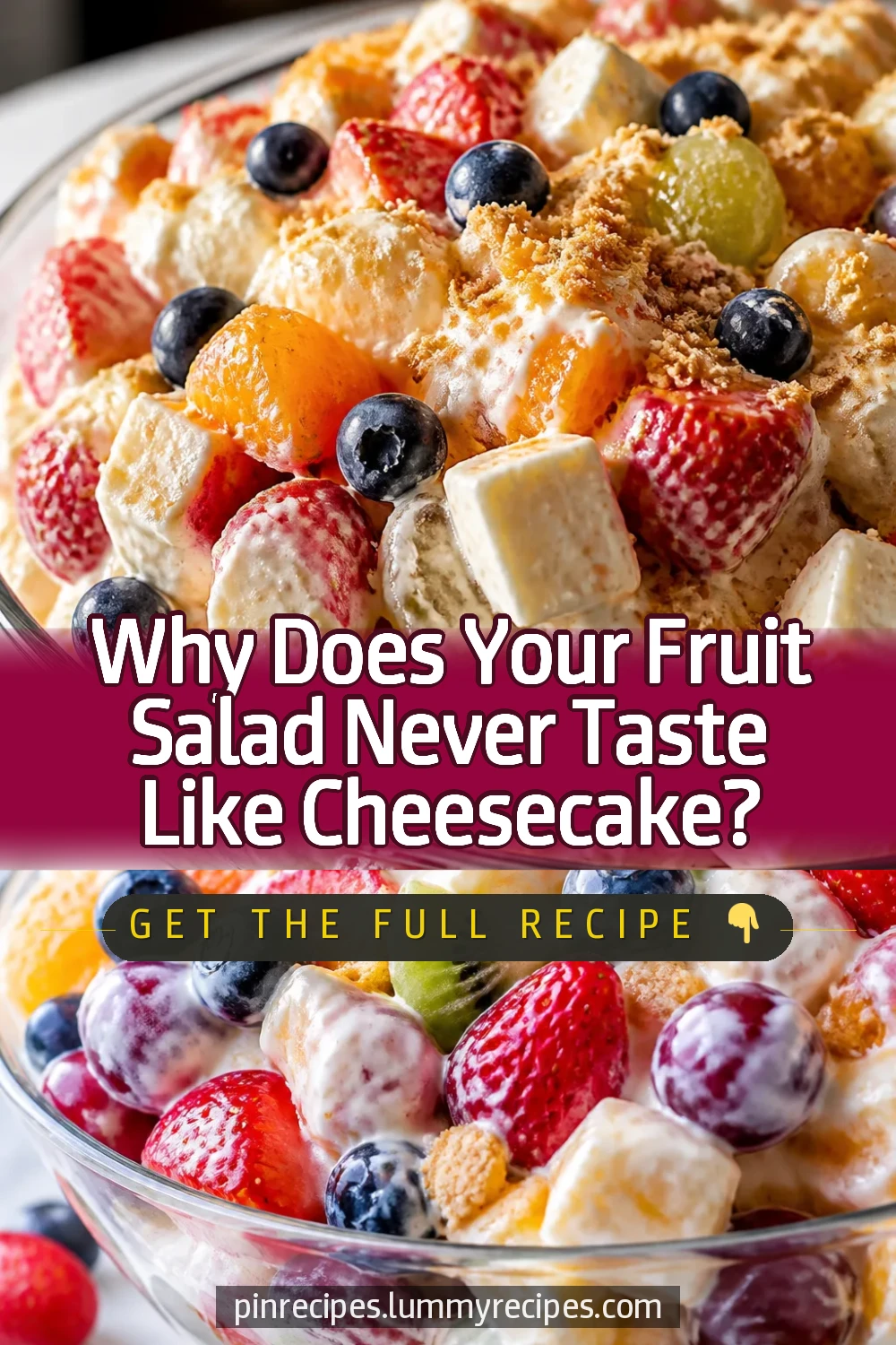Why Does Your Fruit Salad Never Taste Like Cheesecake?