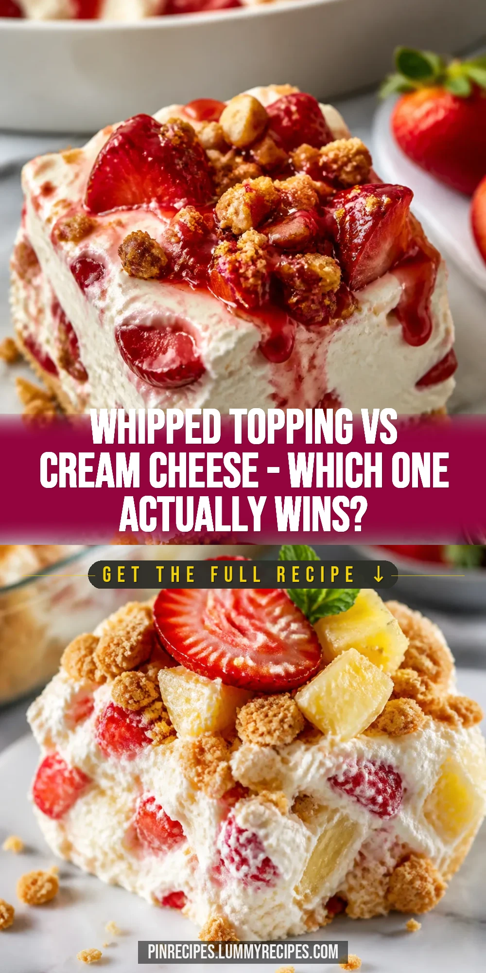 Whipped Topping vs Cream Cheese — Which One Actually Wins?
