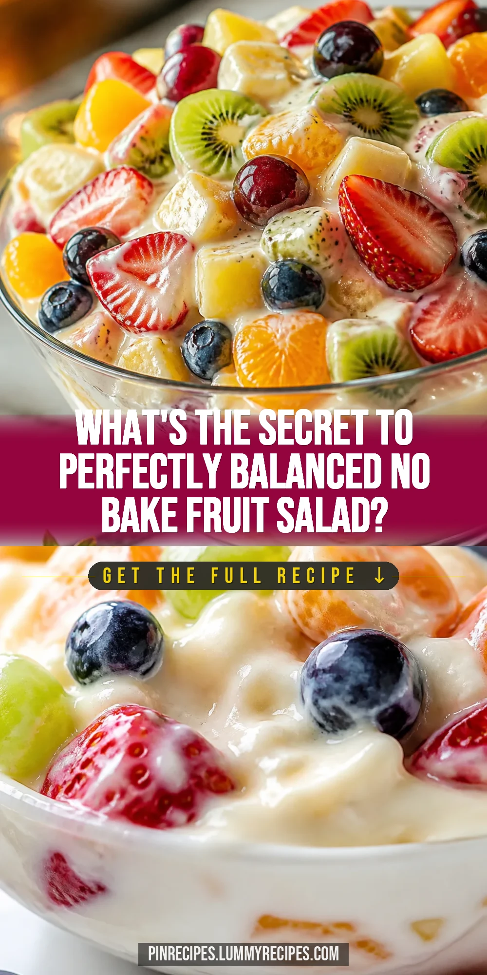 What's the Secret to Perfectly Balanced No Bake Fruit Salad?