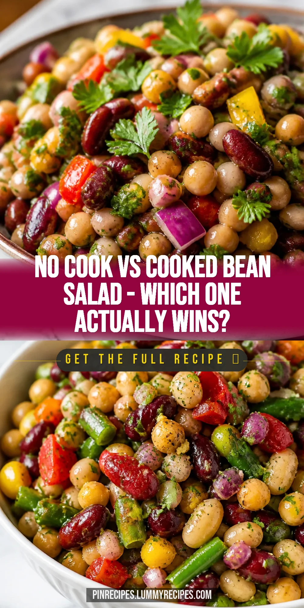 No Cook vs Cooked Bean Salad — Which One Actually Wins?