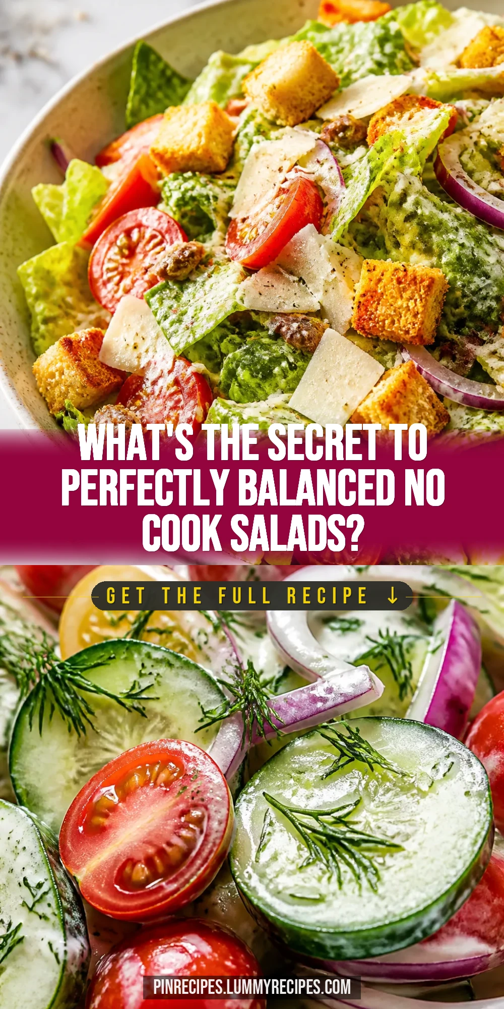 What's the Secret to Perfectly Balanced No Cook Salads?