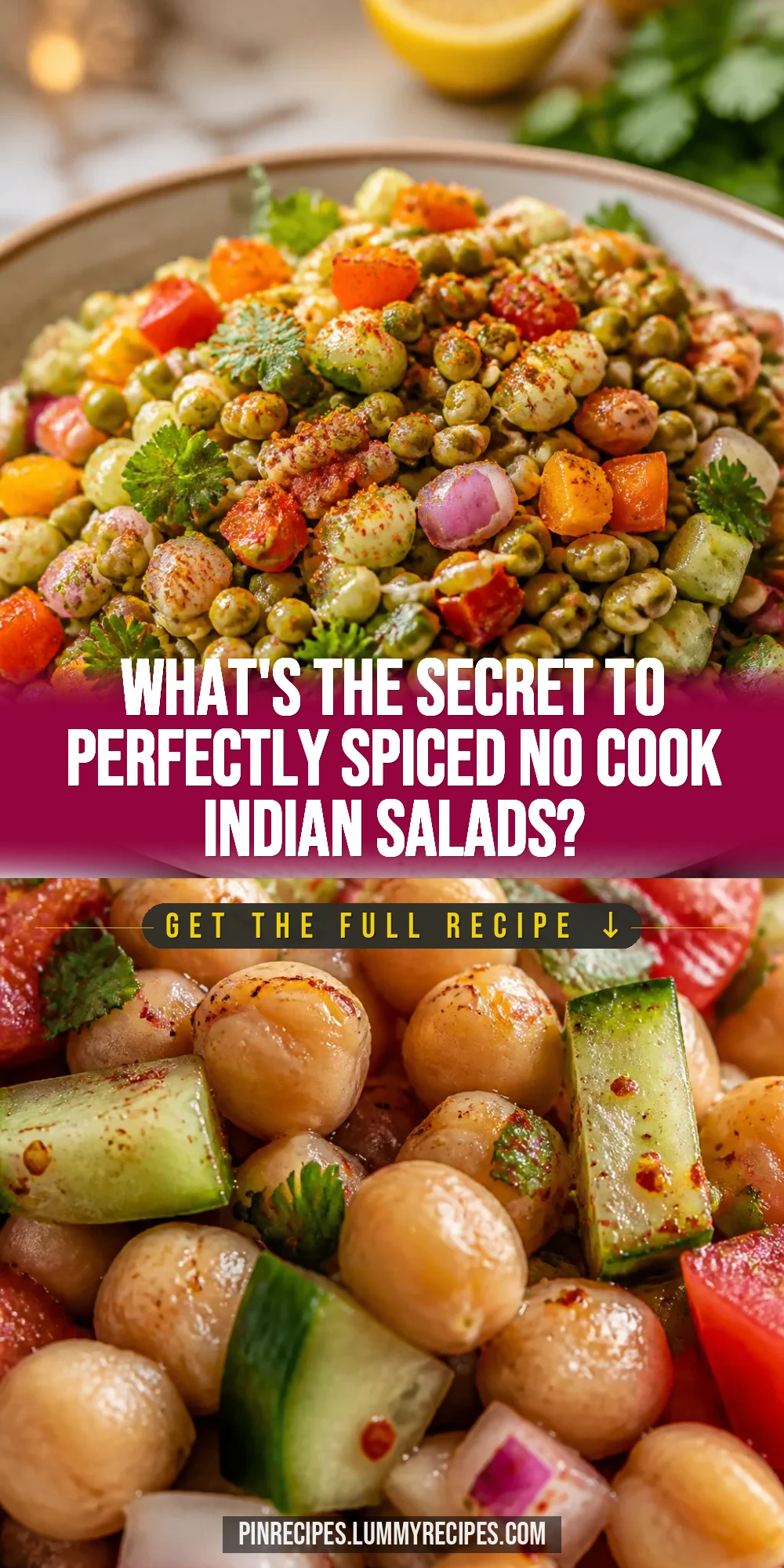What's the Secret to Perfectly Spiced No Cook Indian Salads?