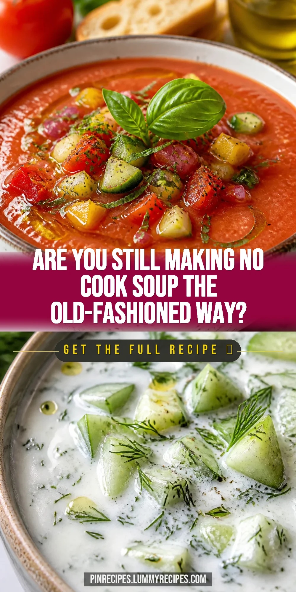 Are You Still Making No Cook Soup the Old-Fashioned Way?