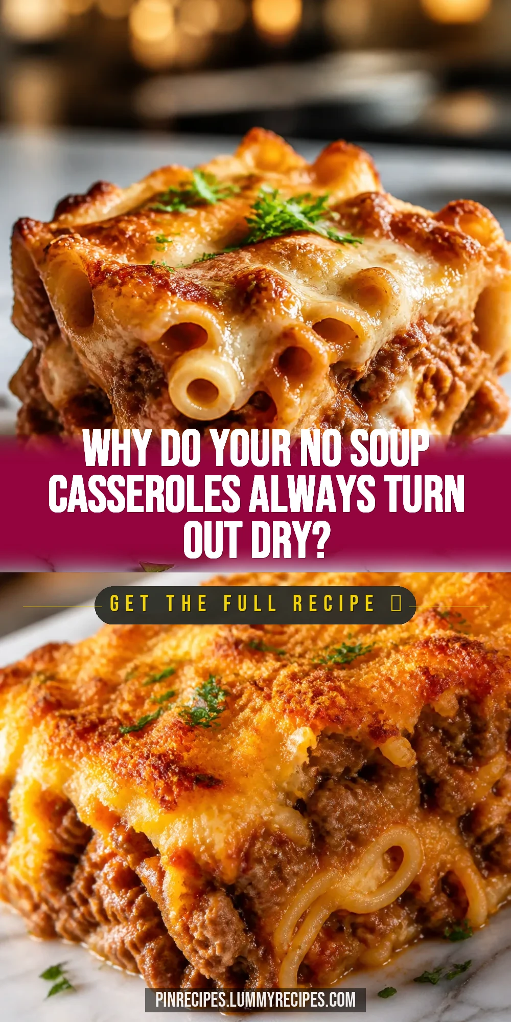 Why Do Your No Soup Casseroles Always Turn Out Dry?