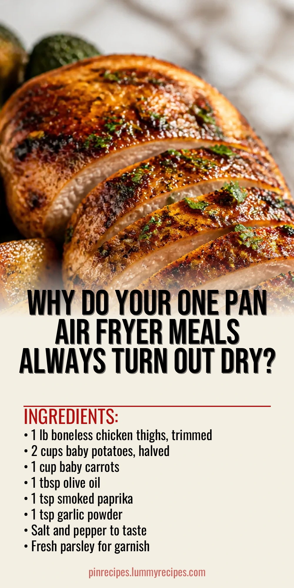 Why Do Your One Pan Air Fryer Meals Always Turn Out Dry?