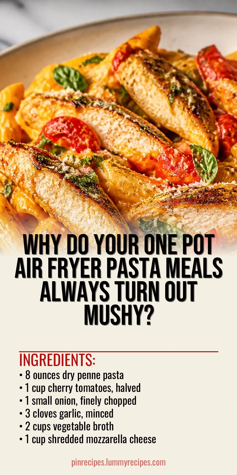 Why Do Your One Pot Air Fryer Pasta Meals Always Turn Out Mushy?