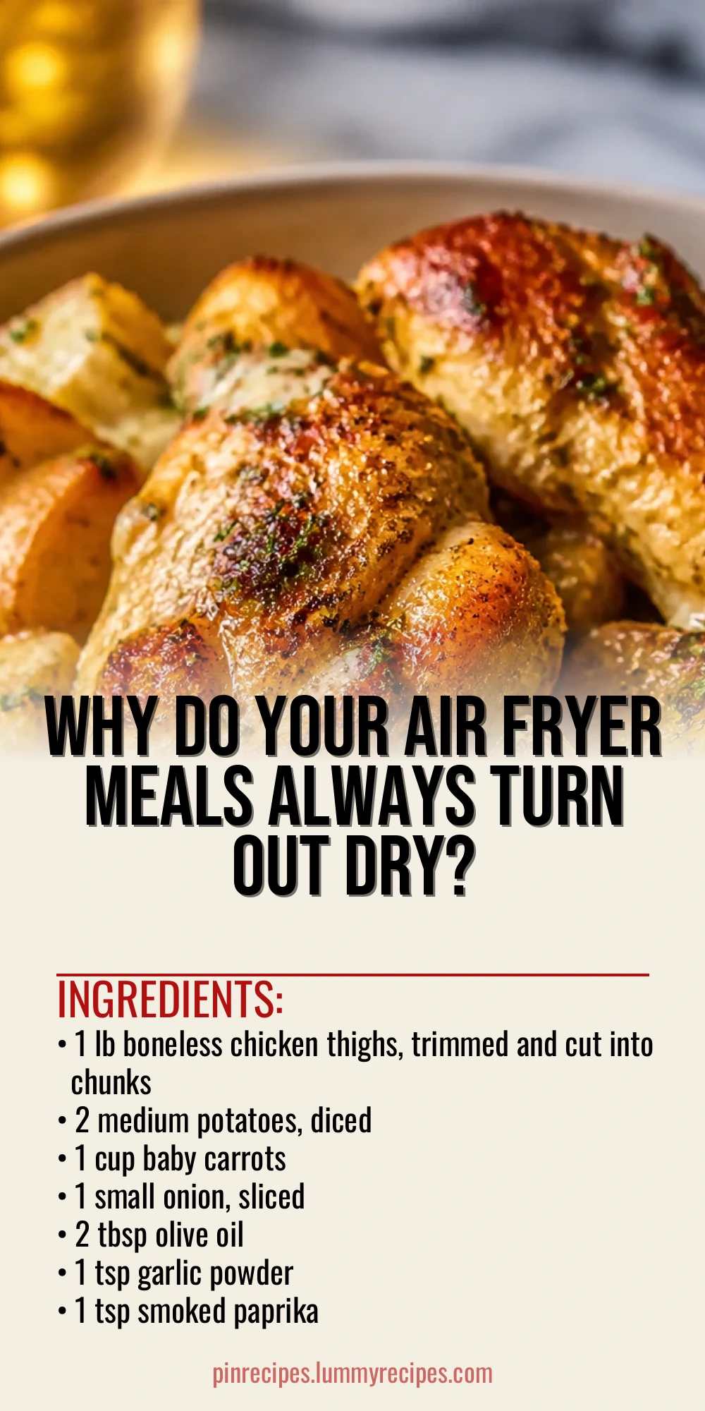 Why Do Your Air Fryer Meals Always Turn Out Dry?