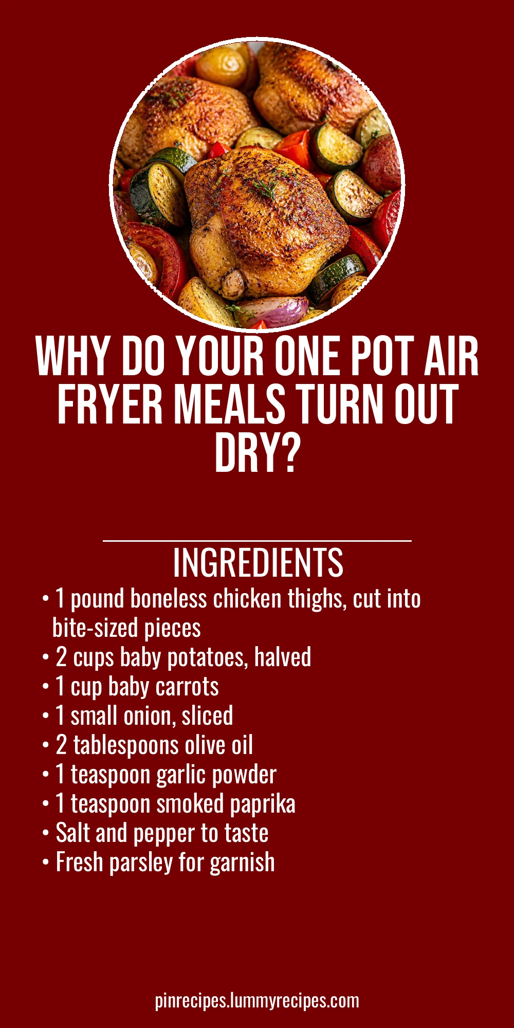 Why Do Your One Pot Air Fryer Meals Turn Out Dry?