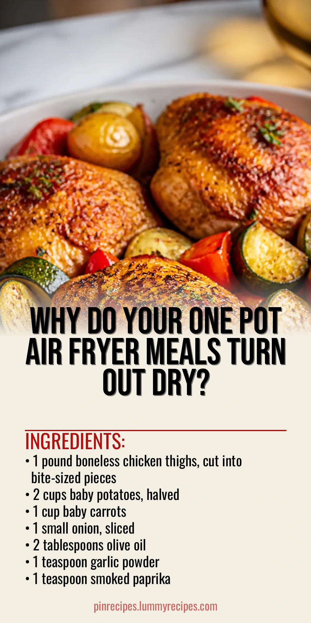 Why Do Your One Pot Air Fryer Meals Turn Out Dry?