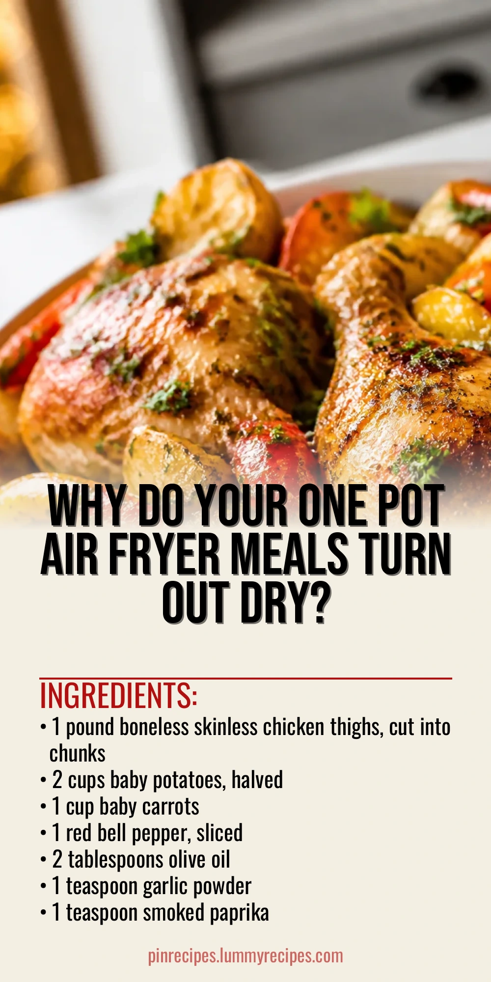 Why Do Your One Pot Air Fryer Meals Turn Out Dry?