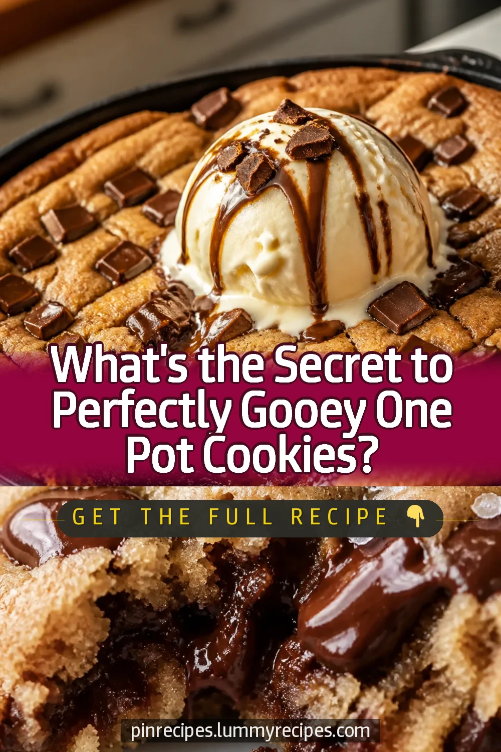 What's the Secret to Perfectly Gooey One Pot Cookies?