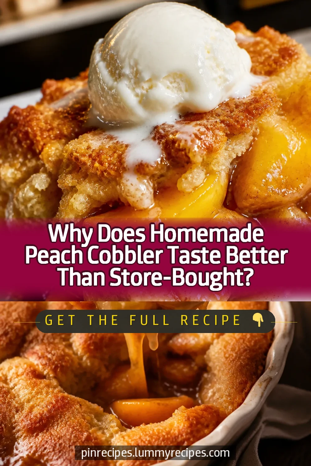 Why Does Homemade Peach Cobbler Taste Better Than Store-Bought?