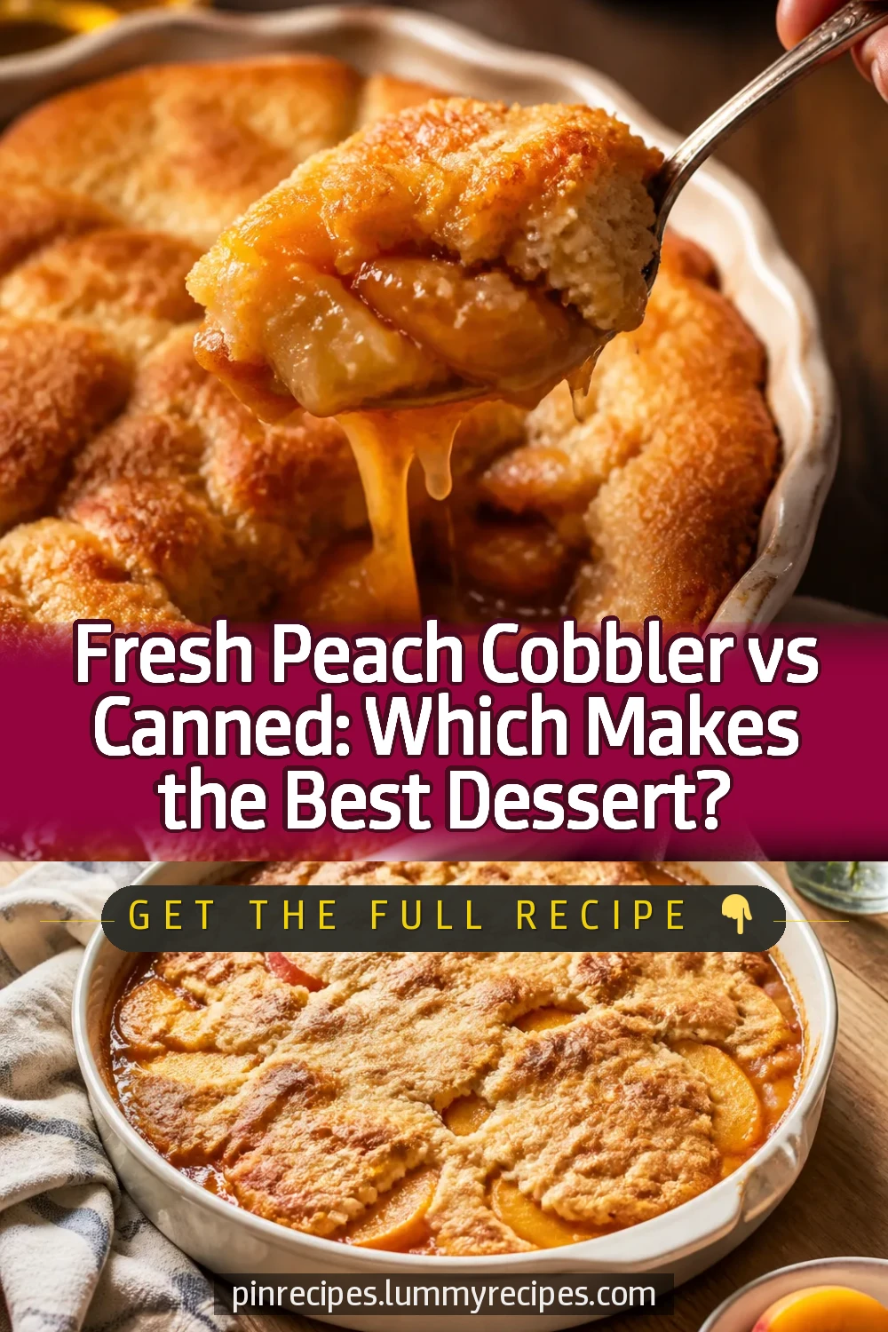 Fresh Peach Cobbler vs Canned: Which Makes the Best Dessert?