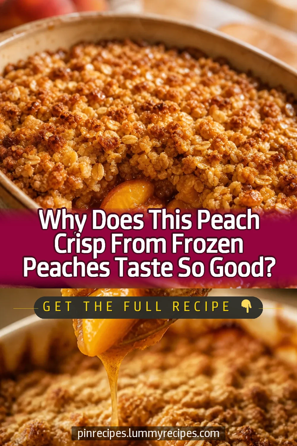 Why Does This Peach Crisp From Frozen Peaches Taste So Good?